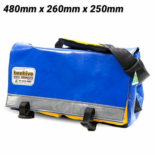Beehive Vinyl DBB 480mm x 260mm x 250mm Heavy Duty PVC Vinyl Double Base with Bucles Tool Bag