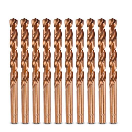 Xtorque X351010 10-Pack 10mm 135º M35 Cobalt Steel Drill Bit – image 2