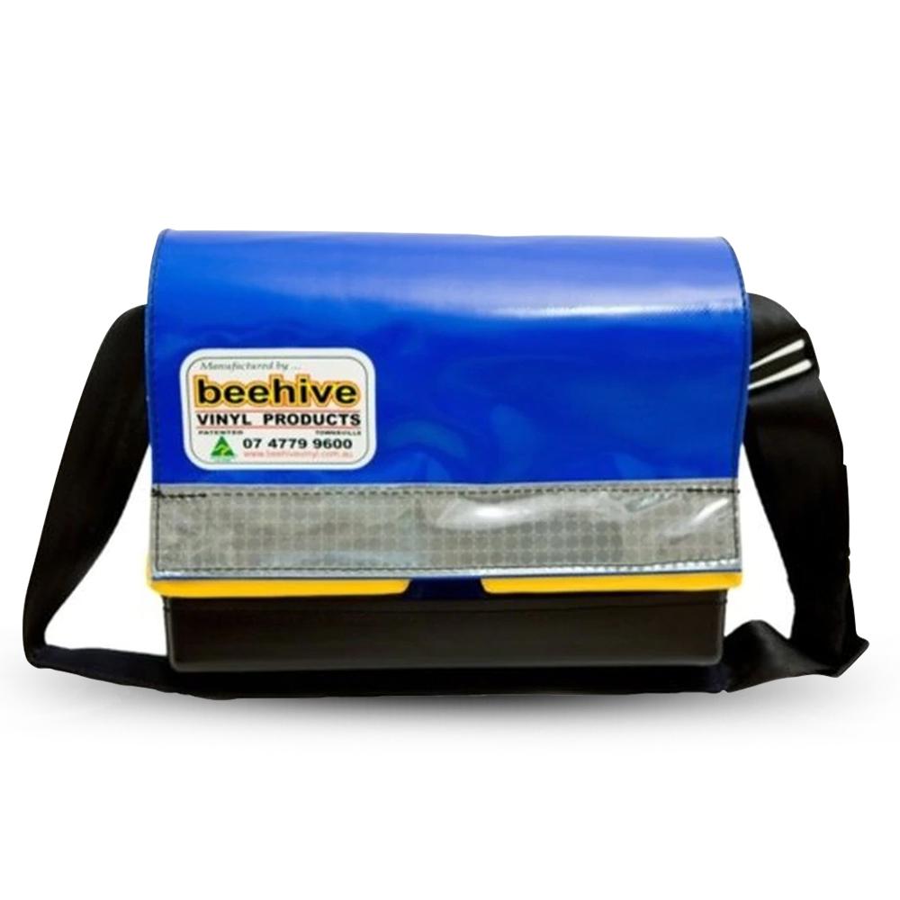 Beehive Vinyl WMCHMB 330mm x 175mm x 230mm Hard Moulded Base Double Front Pocket Small Toolbag – image 2
