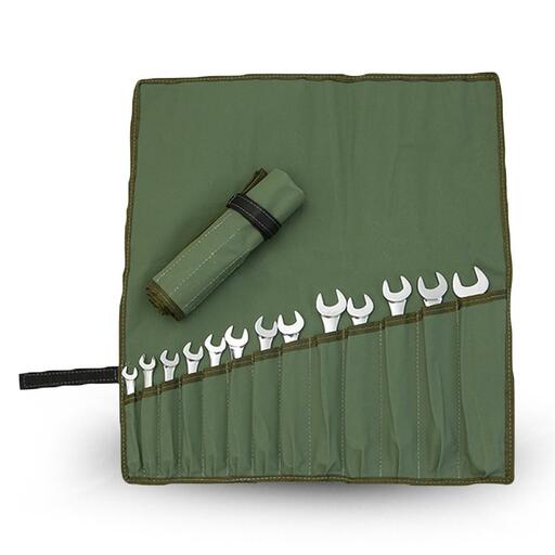 Beehive Vinyl TROLL13 585mm x 620mm 13 Pocket Canvas Tool Roll – image 2