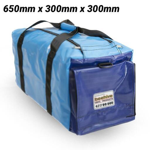 Beehive Vinyl GEARSTD-LTBLUE 650mm x 300m x 300mm Blue Heavy Duty Vinyl Gear Bag