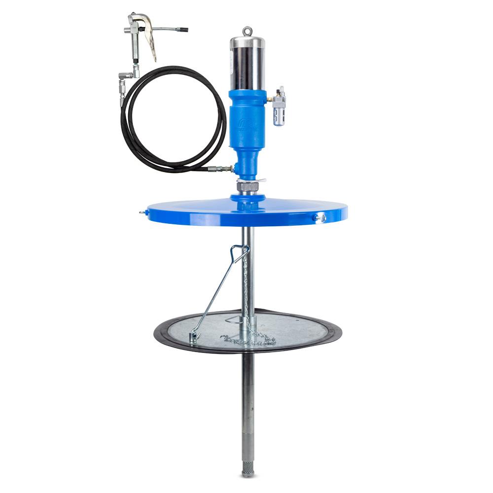 Macnaught P58PLF-01 MAXILUBE Heavy Duty Air Operated Grease Pump with Lid & Follower – image 1