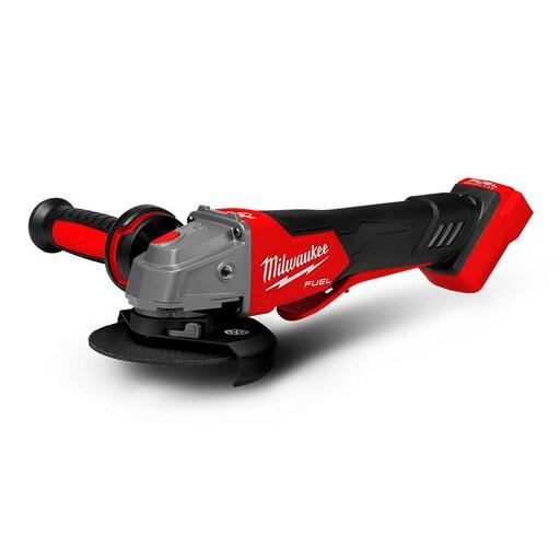 Milwaukee M18FAGV125XPDB-0 18V Li-ion Cordless FUEL125 mm (5") Variable Speed Braking Angle Grinder with Deadman Paddle Switch - Skin Only