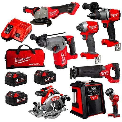 Milwaukee M18FPP8B2-503B 18V 5.0Ah Li 