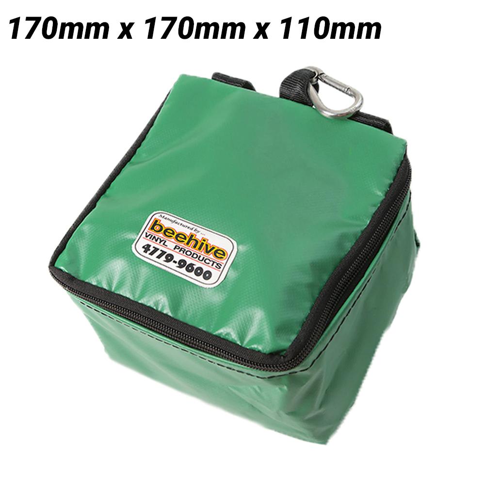 Beehive Vinyl CMBHALF 170mm x 170mm x 110mm Heavy Duty Reinforced Vinyl Half Canister Mask Bag – image 1