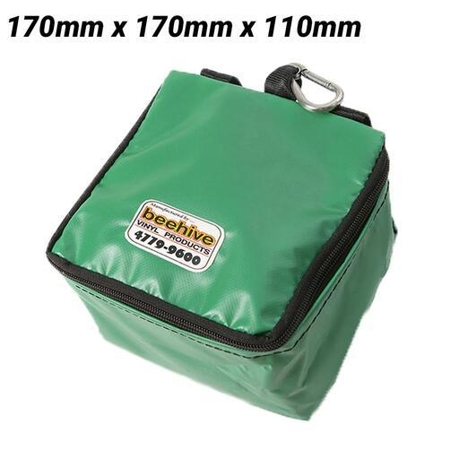 Beehive Vinyl CMBHALF 170mm x 170mm x 110mm Heavy Duty Reinforced Vinyl Half Canister Mask Bag