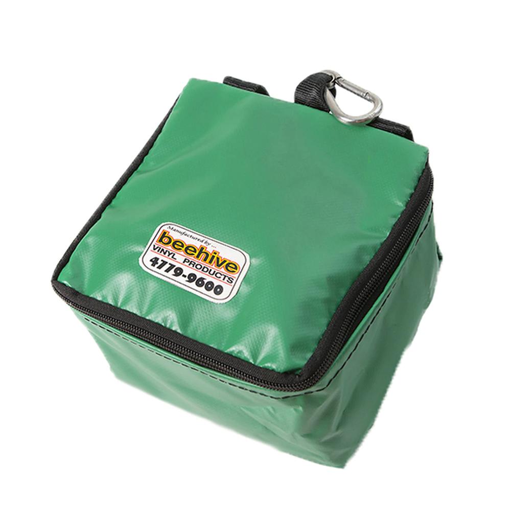 Beehive Vinyl CMBHALF 170mm x 170mm x 110mm Heavy Duty Reinforced Vinyl Half Canister Mask Bag – image 2