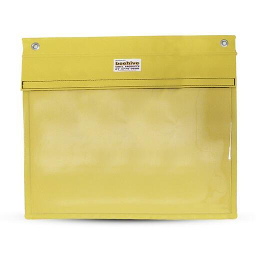 Beehive Vinyl DOCBAG-A3-CLR 430mm x 490mm Clear Heavy Duty Vinyl A3 Document Bag – image 2
