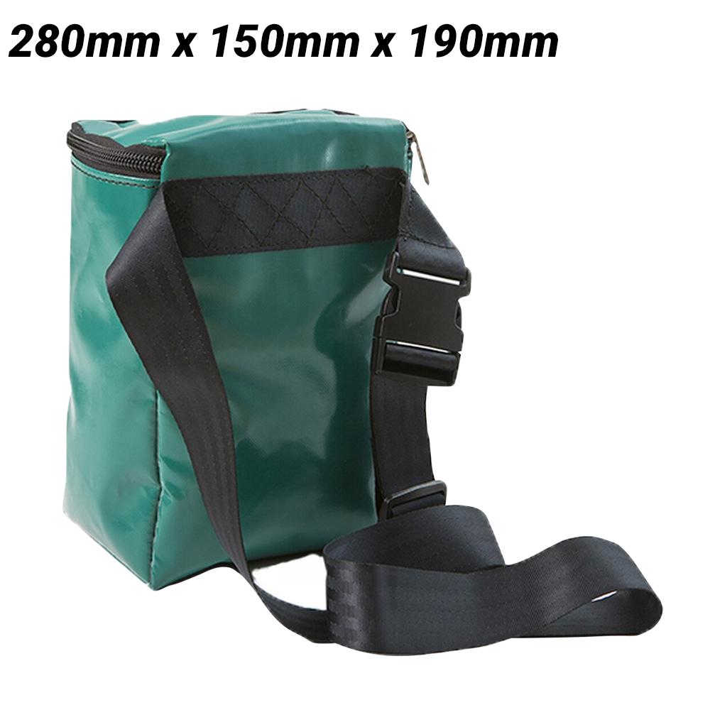 Beehive Vinyl CMBFULL-WAIST 280mm x 150mm x 190mm Heavy Duty Reinforced Vinyl Canister Mask Bag with Waist Strap – image 1