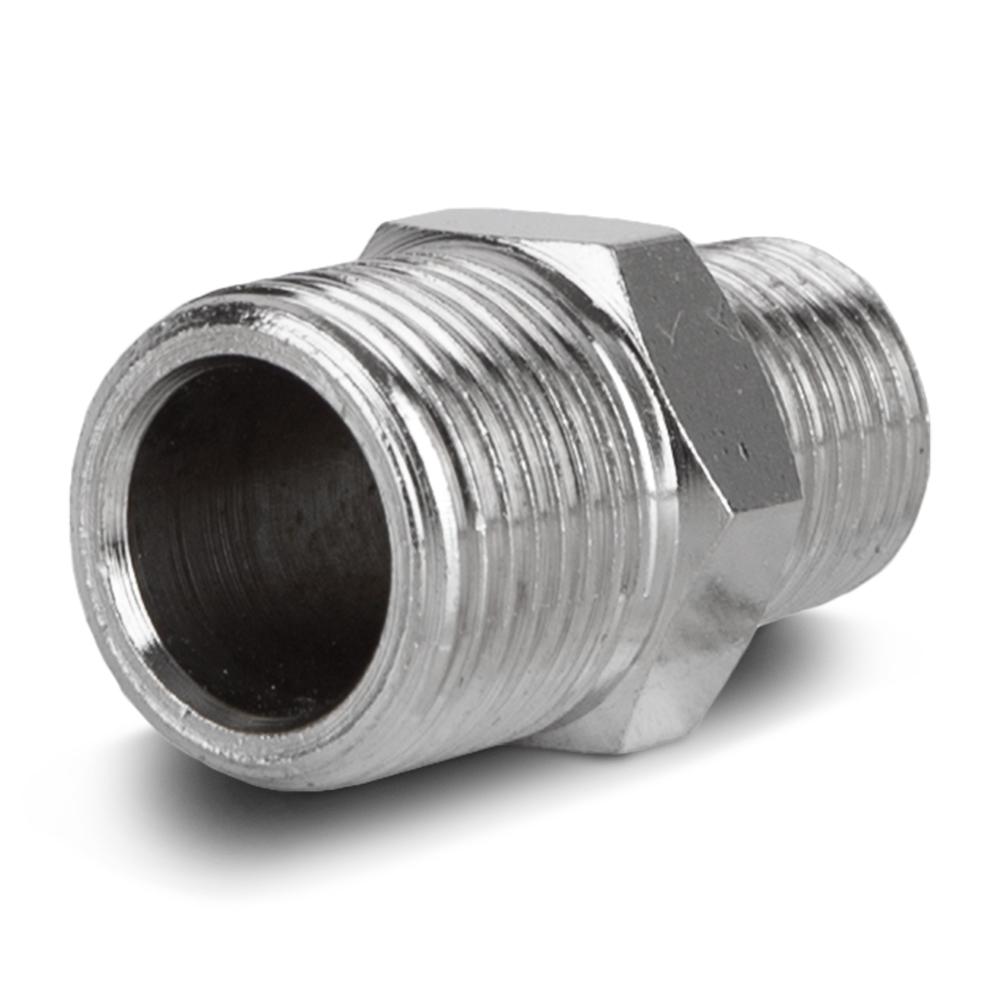 Sti REDUCE 1/4" BSPT Male To 3/8" Male Reducer Air Tool Fitting – image 1
