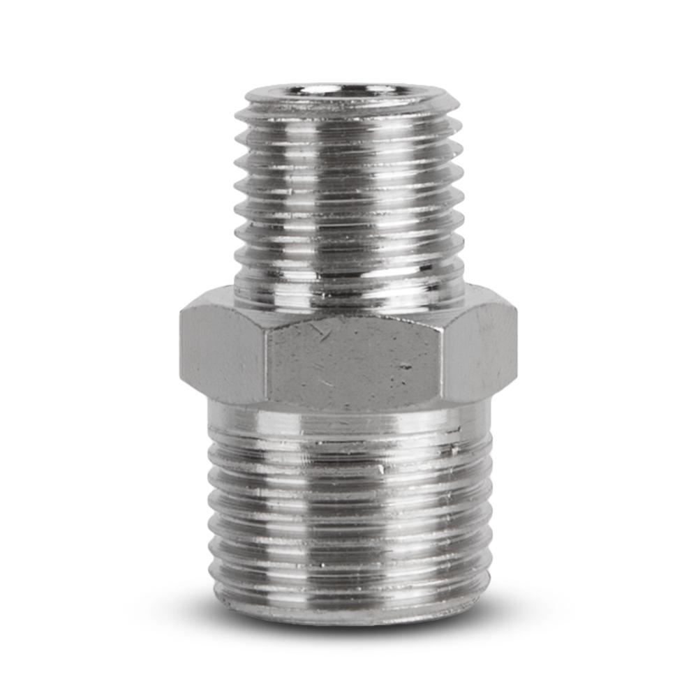 Sti REDUCE 1/4" BSPT Male To 3/8" Male Reducer Air Tool Fitting – image 3