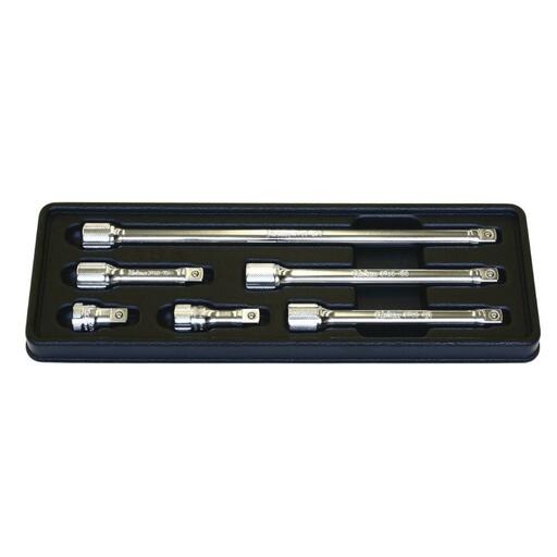 Ko-Ken KOPK3760/6 6pce 32mm - 250mm 3/8" Drive Extension Bar Set