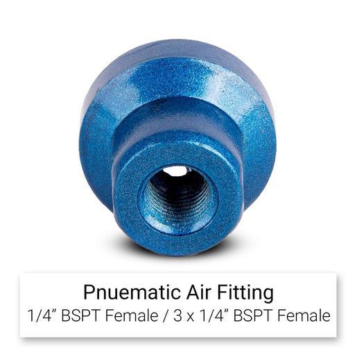 Sti RSM3 Pneumatic 1/4" BSPT Female 3 Way Splitter Coupler Air Tool Fitting – image 4
