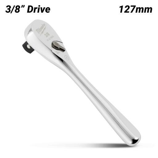 Milwaukee 48229036 127mm 3/8" Drive Fixed Head Ratchet  – image 2