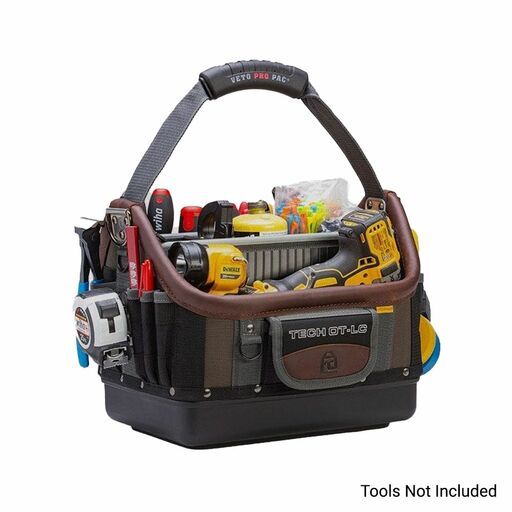 Veto Pro Pac Tech OT-LC (TECH-OT-LC) 305mm x 406mm x 457mm HVAC Tech Series Large Open Top Tool Bag – image 3