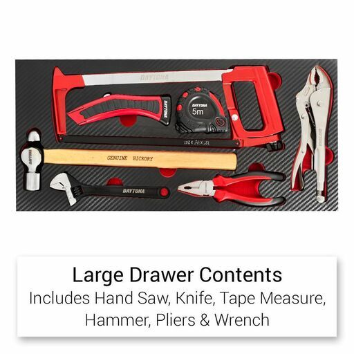 Daytona D360GRNKIT 13 Drawer 360pce Green Mechanical Tool Set With Roller Cabinet – image 11