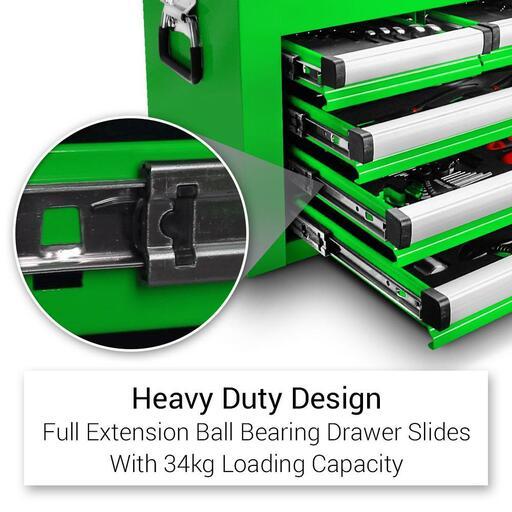 Daytona D360GRNKIT 13 Drawer 360pce Green Mechanical Tool Set With Roller Cabinet – image 16
