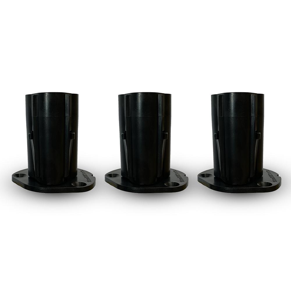 StealthMounts TM-MW12-BLK-3 M12 Milwaukee 3-Pack Black Tool Mount – image 2