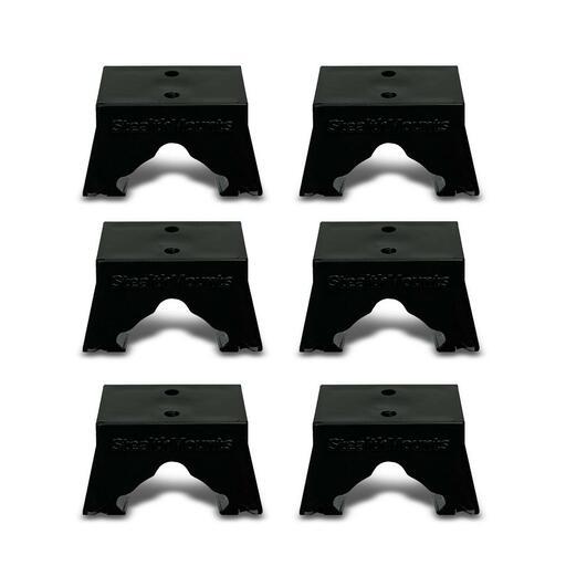 StealthMounts BM-MW12-BLK-6 M12 Milwaukee 6-Pack Black Battery Mounts – image 2