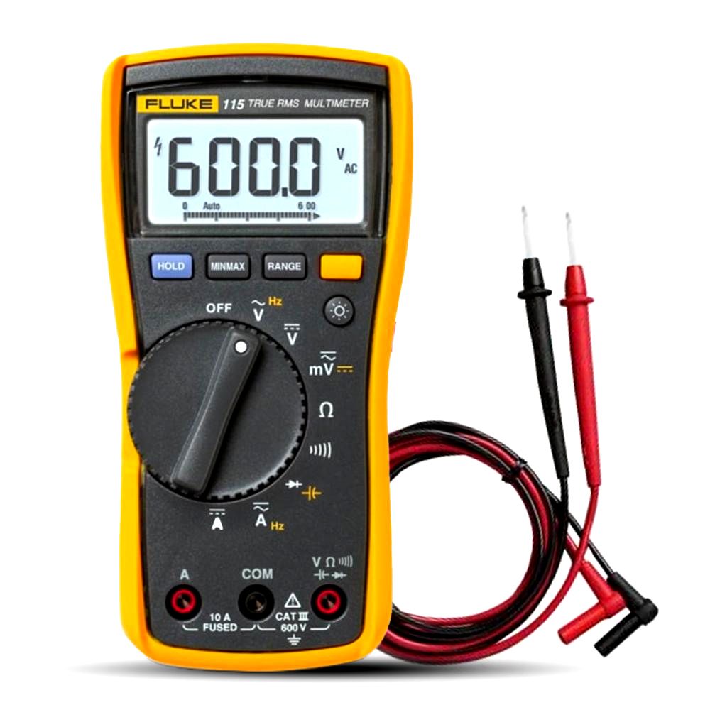 Fluke FLUKE-115/APAC (5294289) Electrician True-RMS Digital Multimeter – image 1