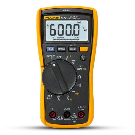 Fluke FLUKE-117/APAC (5294292) 600V Electricians Multimeter with Non-Contact Voltage – image 2