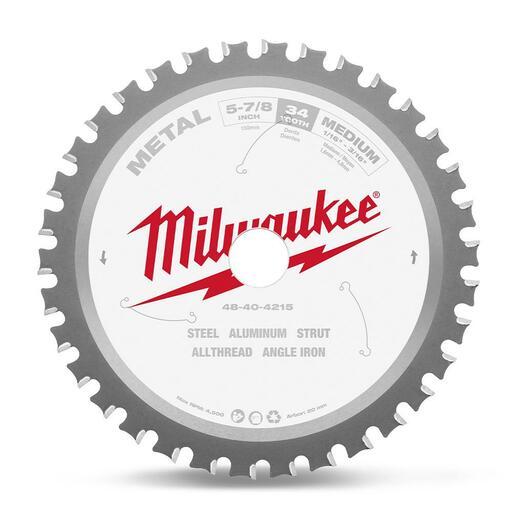 Milwaukee 48404215 149mm (5-7/8”) 34T Metal Circular Saw Blade – image 4