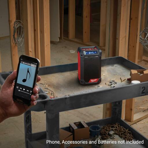 Milwaukee M12RCDAB+-0 12V Li-ion Cordless Radio & Charger with DAB+ - Skin Only – image 4