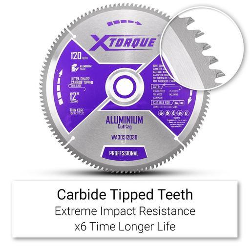 Xtorque WA30512030 305mm (12") 120-Tooth Aluminium Carbide Tipped Saw Blade – image 2