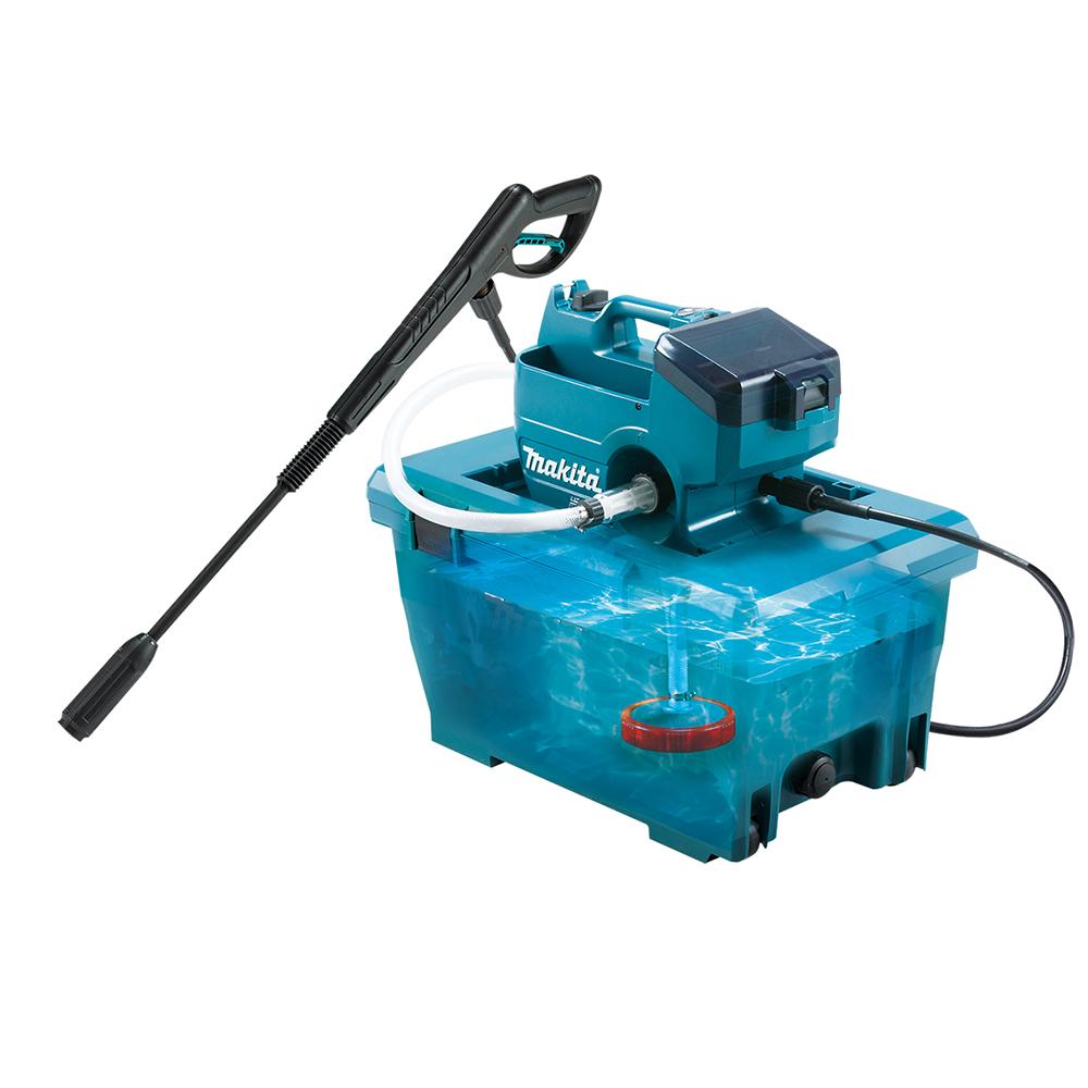 Makita DHW080PT2 36V (18v x 2) 5.0Ah Li-ion Cordless Brushless Pressure Washer Combo Kit – image 2
