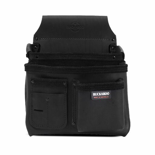 Buckaroo BB1 Black Leather Bespoke Multi-Function Nail Bag – image 2