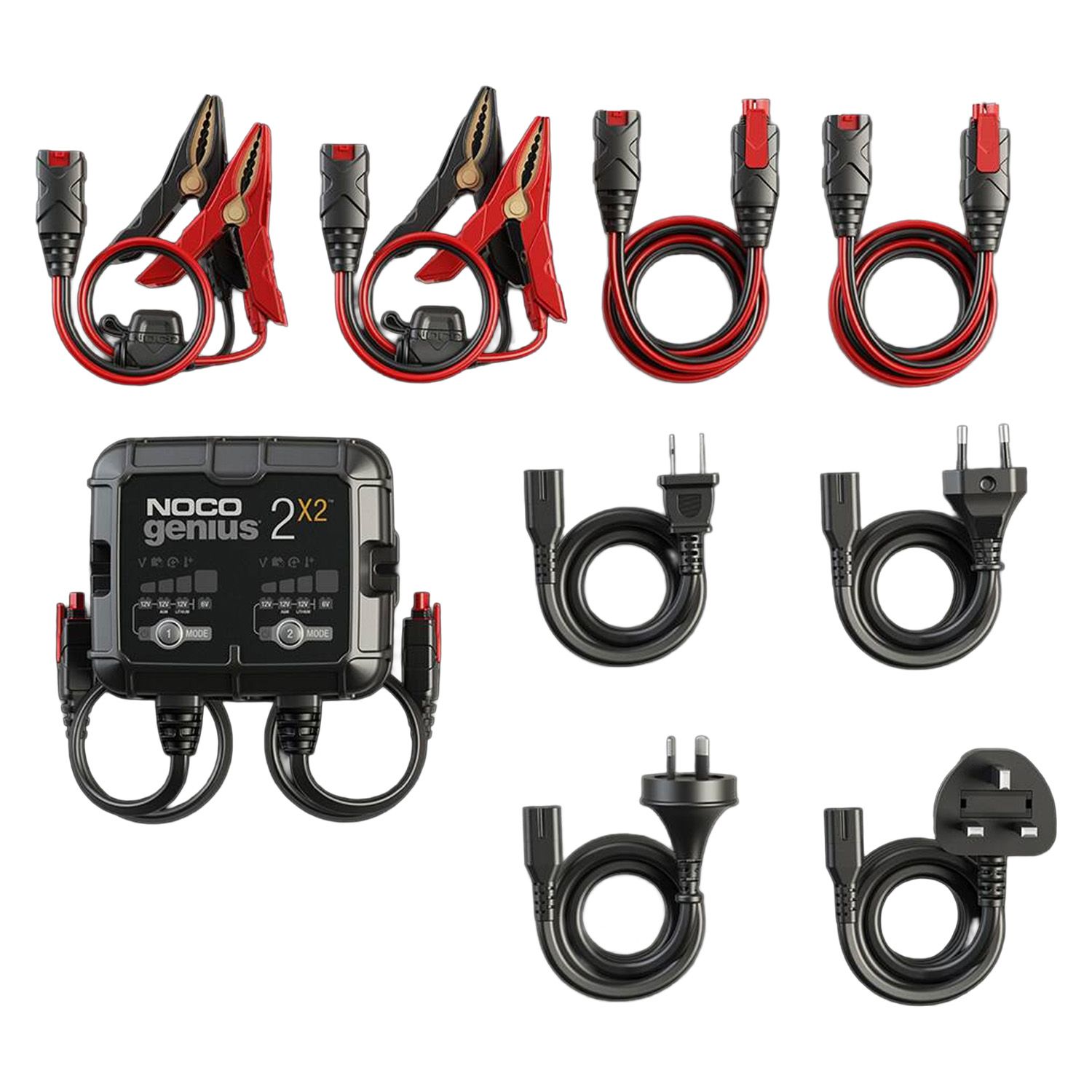 NOCO GENIUS2X2 6V/12V 4A 2-Bank Battery Charger – image 3