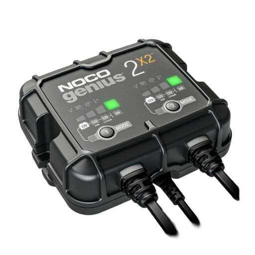 NOCO GENIUS2X2 6V/12V 4A 2-Bank Battery Charger – image 2