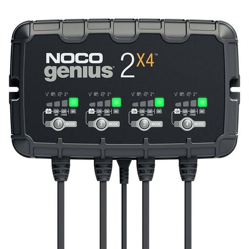 NOCO GENIUS2X4 6V/12V 8A Battery Charger