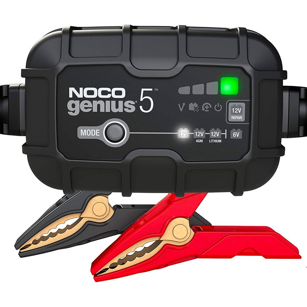 NOCO GENIUS5AU 6V/12V 5A Fully-Automatic Smart Battery Charger – image 1