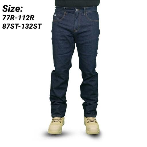 Workit Workwear 1065BJ Dark Denim Classic Fit Stretch Jeans