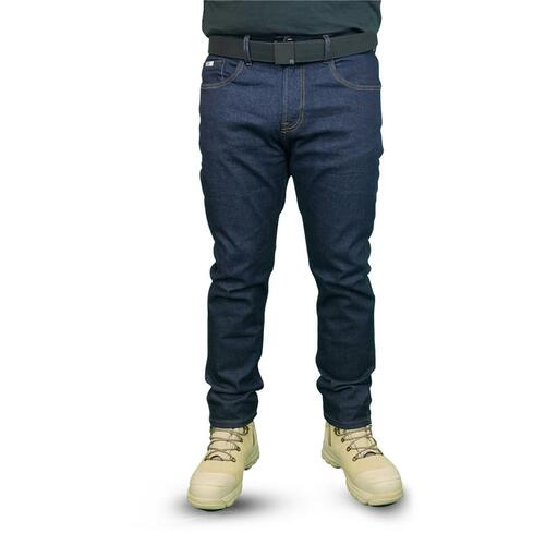Workit Workwear 1066BJ Modern Slim Fit Dark Denim Stretch Jeans – image 2
