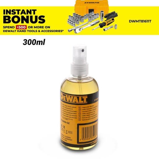 DeWalt DT20666-QZ 300ml Hedge Trimmer Blade Lubricant
