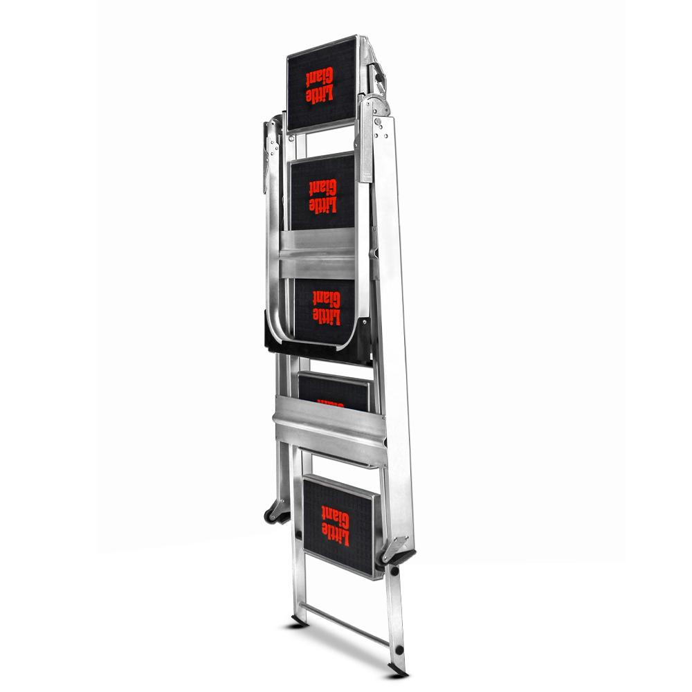 Little Giant Ladder Systems 10510BA-440 (10510B) 1.15m 150kg Aluminium Safety Stepladder With Safety Rail – image 2