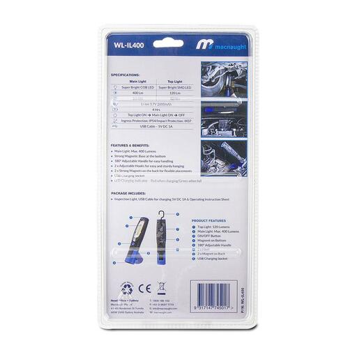 Macnaught WL-IL400 Rechargeable LED Inspection Light – image 5