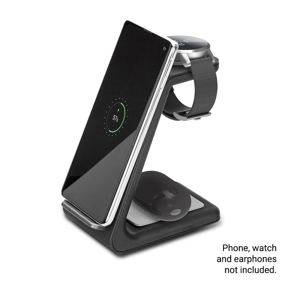 Hyperian 612003 3in1 Wireless Qi Charging Station Samsung