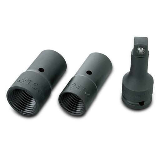 Ko-Ken KO14124/3 3pce 1/2" Drive Locking Wheel Nut Remover Set