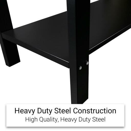 Daytona DWB78 2000mm (78") 3 Lockable Drawer Heavy Duty Steel Matte Black Workbench – image 4