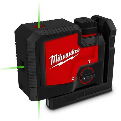 Milwaukee L43PL-301C 3.0Ah REDLITHIUM USB Rechargeable 45m Green Beam 3 Point Laser Kit – image 3