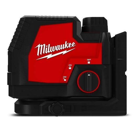 Milwaukee L4CLL-301C 3.0Ah REDLITHIUM USB Rechargeable 50m Green Beam Cross Line Laser Kit – image 4