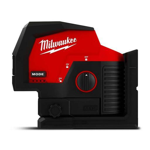 Milwaukee M12CPL-0C 12V Li-ion 38m Cross Line + 2 Plumb Laser - Skin Only – image 2