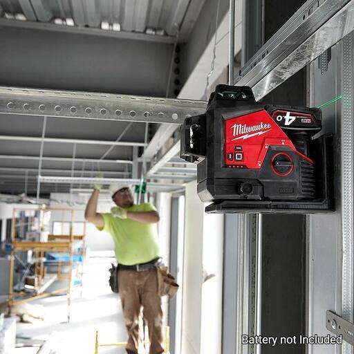 Milwaukee M123PLA-0C 12V Li-ion Cordless 38m 3 Plane Laser - Skin Only – image 10