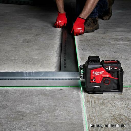 Milwaukee M123PLA-0C 12V Li-ion Cordless 38m 3 Plane Laser - Skin Only – image 5