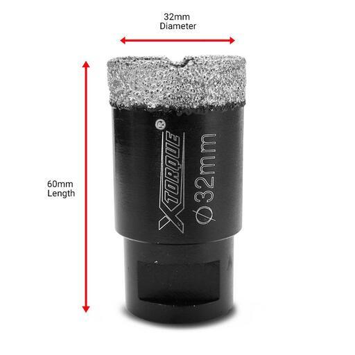 Xtorque XVDC32 32mm M14 Vacuum Brazed Diamond Core Drill Bit – image 4