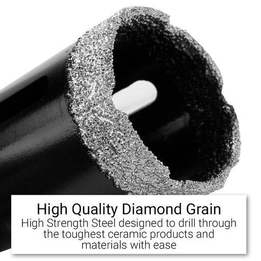 Xtorque XVDC45 45mm M14 Vacuum Brazed Diamond Core Drill Bit – image 3
