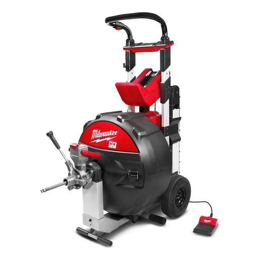 Milwaukee MXLSCP-0Z MX FUEL Sewer Drum Machine with POWERTREDZ Lift Assist - Skin Only
